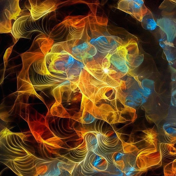 Colorful Abstract Painting by Bruce Rolff